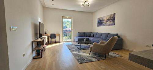 Deluxe One-Bedroom Apartment with City View