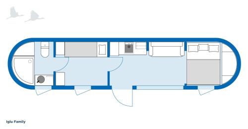 Chalet with Shower