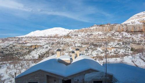 One-Bedroom Apartment with Balcony and Mountain View  