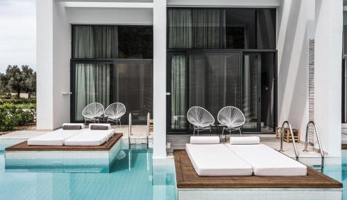 Deluxe Swim Up Twin Room