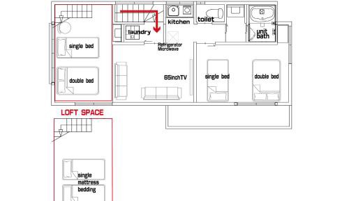 Two-Bedroom Deluxe Apartment