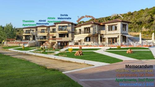 Dorida Two-Bedroom Maisonette with Sea View Balcony