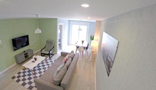 Three-Bedroom Apartment with Balcony