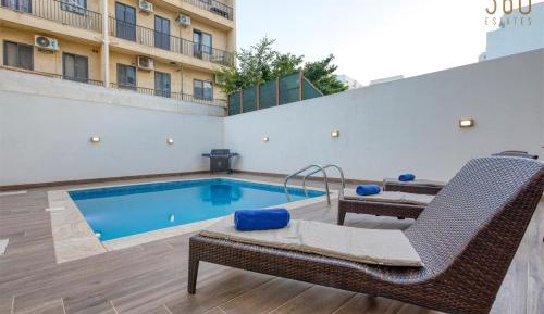 Three-Bedroom Apartment with Private Pool