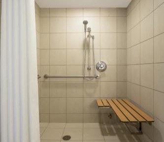 Spectacular King Room with City View and Roll-in Shower - Mobility and Hearing Accessible/High Floor