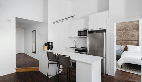 Two-Bedroom Lofted Apartment