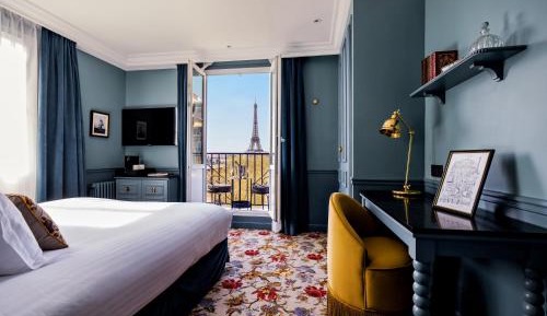 La Chambre 55 - vue Tour Eiffel - accès au spa offert