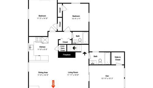 Three-Bedroom House