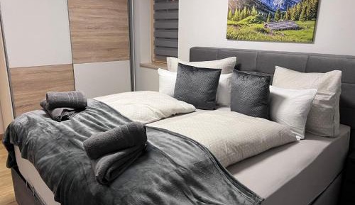 One-Bedroom Apartment with Balcony and Mountain View  
