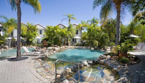 Two-Bedroom Apartment with Pool View
