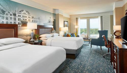 Junior Suite with Two Queen Beds and Sofa Bed