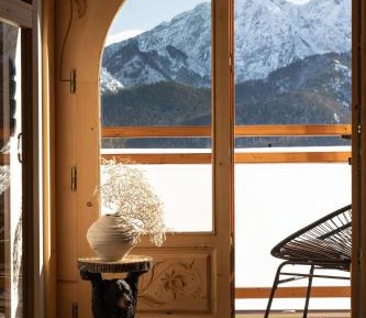One-Bedroom Apartment with Balcony and Mountain View  