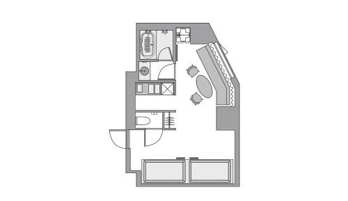 Deluxe Family 4 Bunk Bed Room