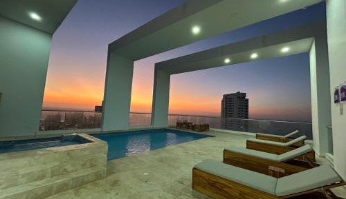 One-Bedroom Loft Apartment with Balcony