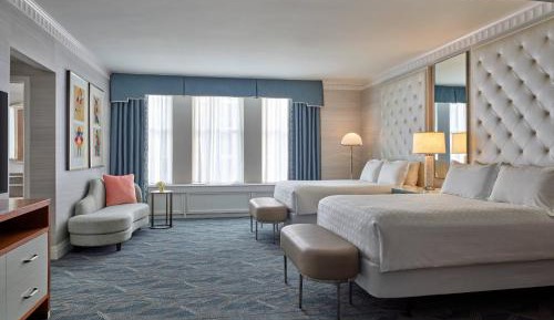 Executive Room with Two Queen Beds and City View