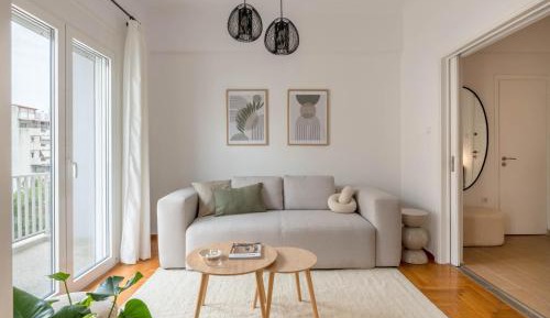 Two-Bedroom Apartment with Balcony