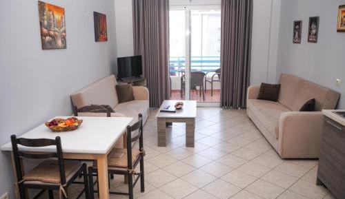 Two-Bedroom Apartment with Sea View and Balcony