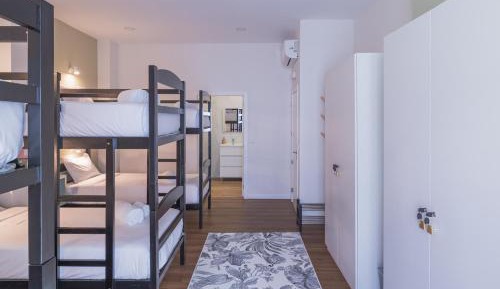 Bed in Male Dormitory Room