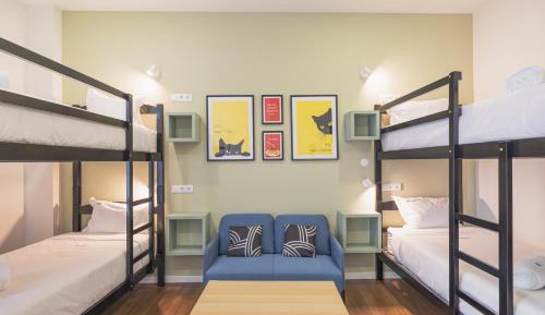 Bed in 4-Bed Female Dormitory Room