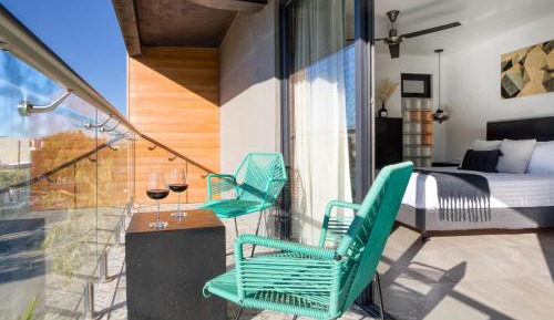 Two-Bedroom Apartment with Balcony