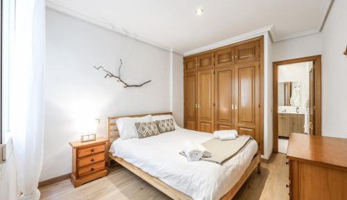 Deluxe One-Bedroom Apartment with City View