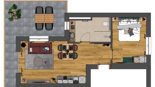 Apartment with Lake View