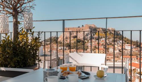 Deluxe Room Panoramic Acropolis & Lycabettus View & Private Terrace