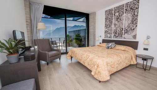Deluxe Double Room with Terrace and Lake View