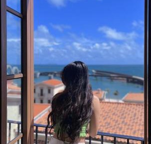 Deluxe Double Room with Balcony and Sea View