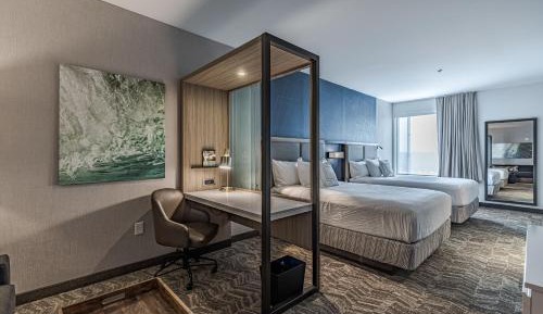 Queen Suite with Two Queen Beds and Trundle Bed