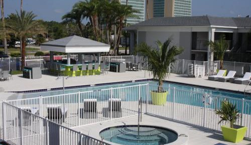 Queen Room with Two Queen Beds - Pool View (No Resort Fee)