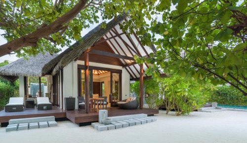 Two Bedroom Family Pool Beach Villa - Personalized Butler Service | Private Sea Plane Lounge Access | Kids Club with Optional Nanny Services | Maldivian Traditional Village Experience | Access to 5 Exceptional Dine-Around Outlets