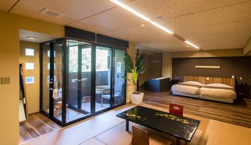 Japanese Modern Suite with Open Air Bath and Terrace - Smoking