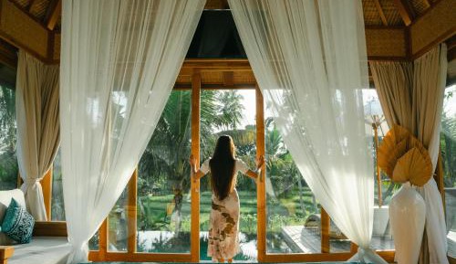  One-Bedroom Pool Villa with Rice Field View and Daily Scheduled Activities