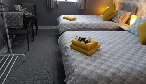 Family Room with Shared Bathroom