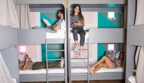 Bed in 8-Bed Mixed Dormitory Room