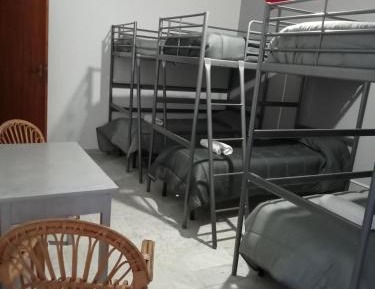 Single Bed in Male Dormitory Room