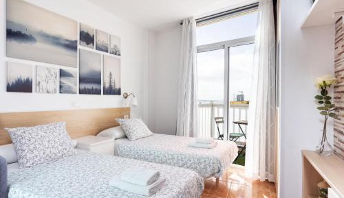 Studio with Balcony
