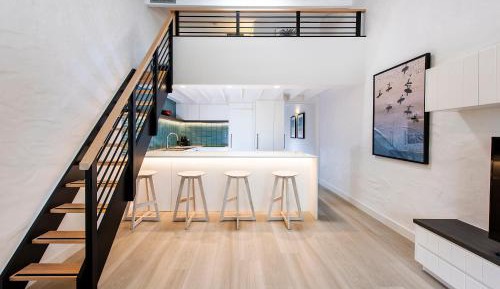Two Bedroom Beachfront Loft - Deluxe