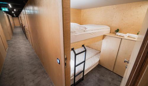 Bunk Beds in Capsule Room