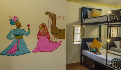 Bed in 6-Bed Female Dormitory Room