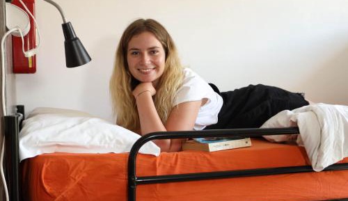 Bed in 6-Bed Female Dormitory Room