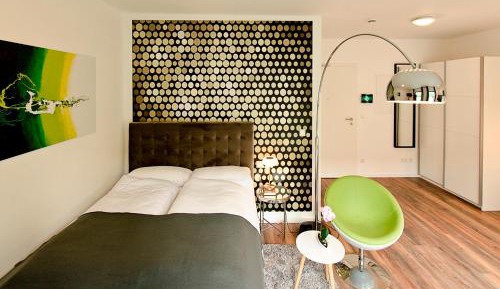 Superior studio apartment with balcony or terrace