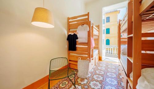 Bed in 6-Bed Female Dormitory Room