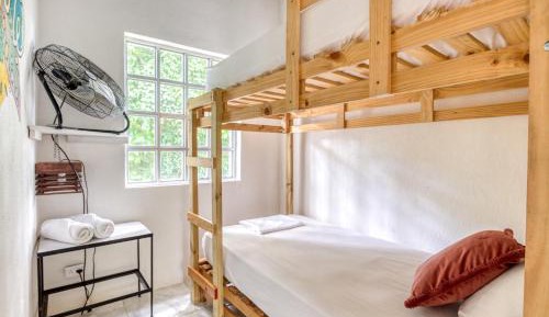 Small Twin Room Shared Bathroom