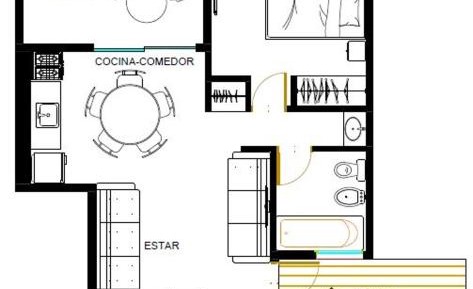 One-Bedroom Apartment