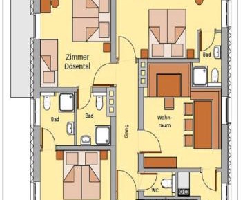 Three-Bedroom Apartment