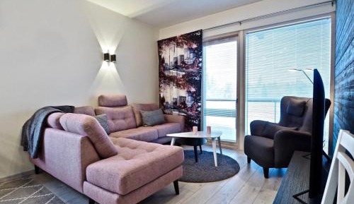Family Room with Sauna