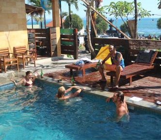 Double or Twin Room with Pool Area