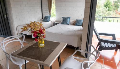 Studio with Balcony